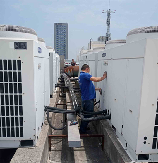 宣汉中央空调制热和不制冷系统维修方法